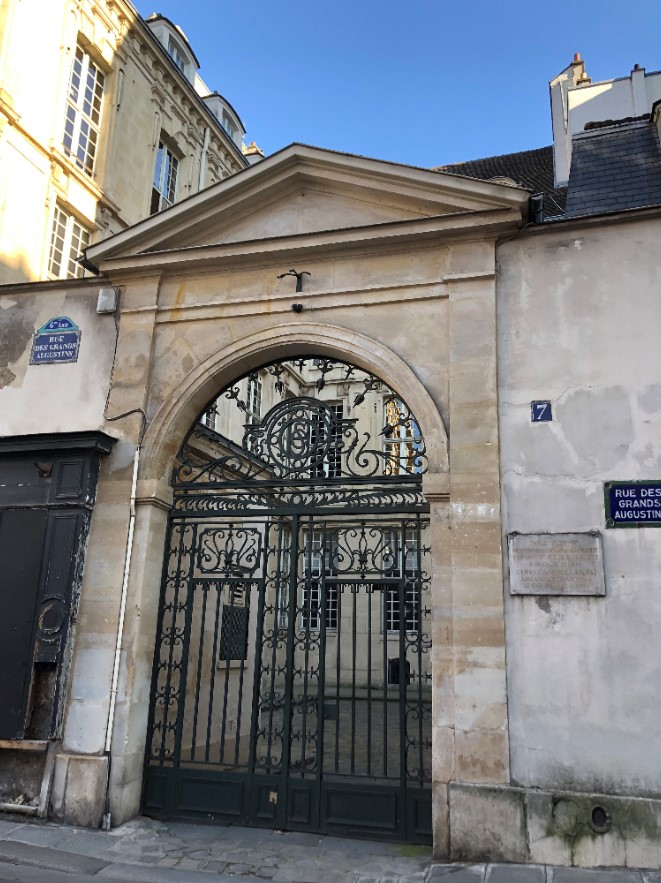 Atelier Picasso rue des Grands Augustins Paris 6ème