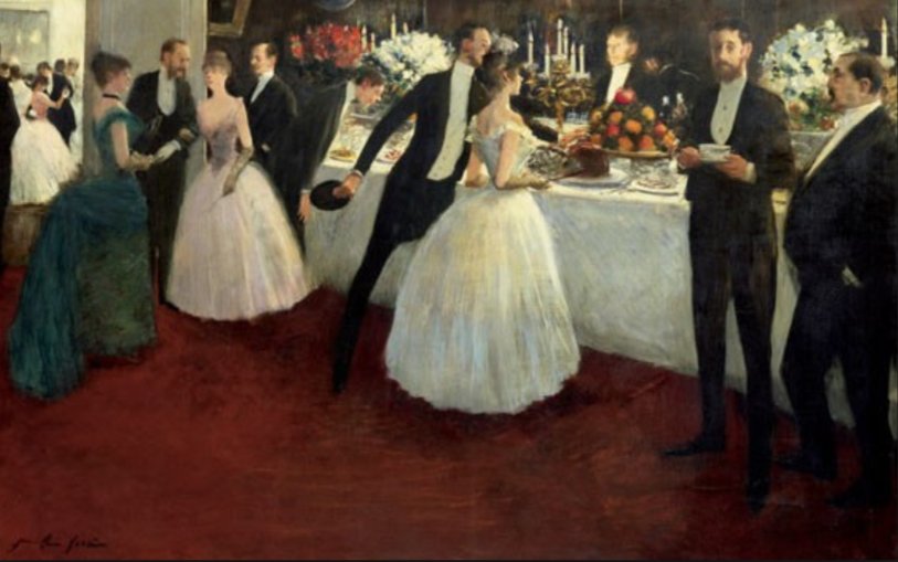 Jean-Louis Forain - le Buffet