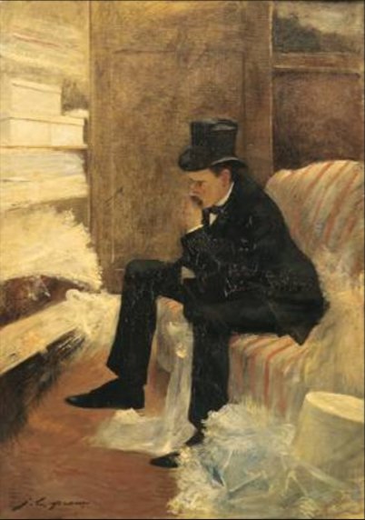 Jean-Louis Forain - le Veuf