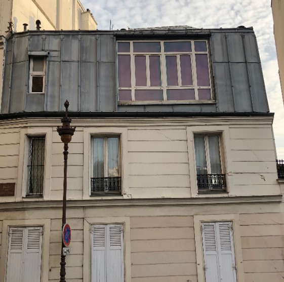 premier atelier de Picasso à Montmartre