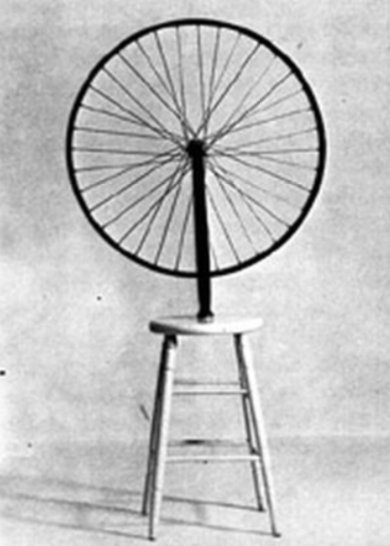 Roue de bicyclette de Marcel Duchamp