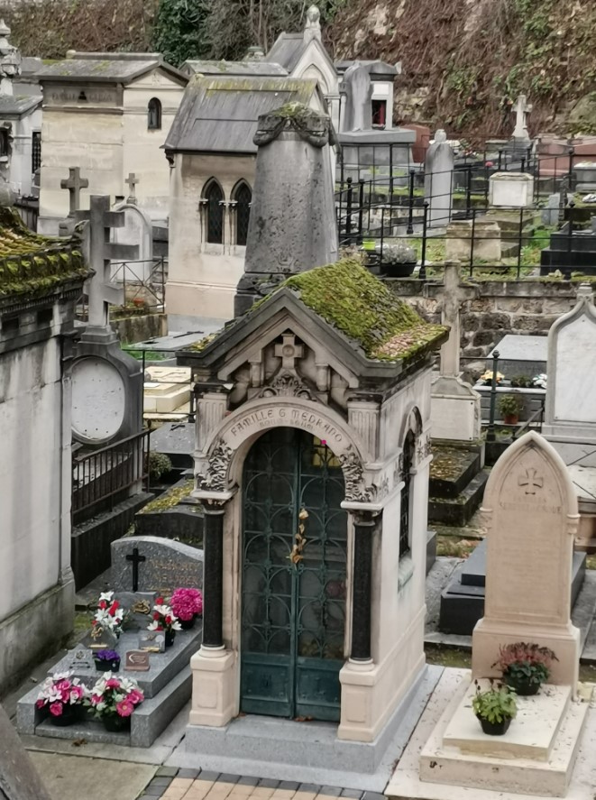 tombe de Medrano au cimetiere de Montmartre